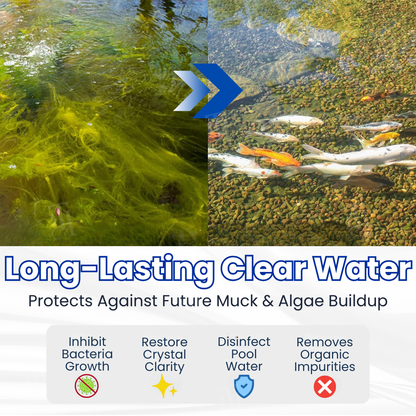 🏆Official Store |AEXZR® Aqua-Guardian Pro Formula-Say Goodbye to Murky Water! 🌊